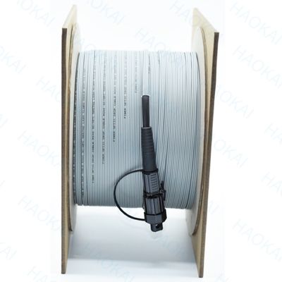 FTTH 풀 아웃 타입 미니 SC APC 아웃도어 드롭 케이블 방수 섬유 패치 케이블