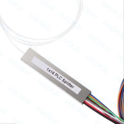 FTTH 1x4 1x8 파이버 PLC 스플리터 SC APC 커넥터와 함께 미니 스틸 튜브