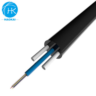 1 코어 FRP 평면 FTTH 드롭 케이블 1 - 12 섬유 GYFXTY GYFXTBY 자기 지원 케이블