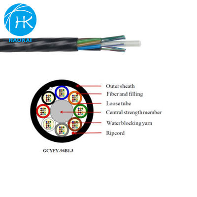 미니 에어 블러드 케이블 HDPE Gcyfty Gcyfy 도크트 광섬유 케이블