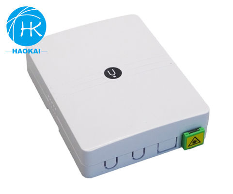 벽에 장착된 섬유 로세트 박스 1포트 2포트 미니 프래시플릿 광학 FTTH 박스
