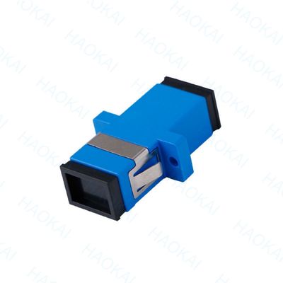 125um 섬유 빠른 커넥터 PVC SC UPC 어댑터 낮은 삽입 손실