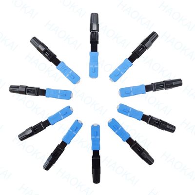 SC UPC SM 광섬유 빠른 연결기 저출입 손실 FTTH 빠른 연결기
