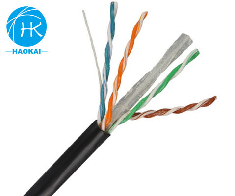 실내 LAN 케이블 UTP CAT6 맞춤형 4쌍 23awg 0.57mm 250MHz