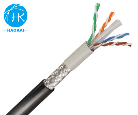 더블 자켓 SFTP CAT6 인터넷 케이블 305m 야외 LAN 케이블