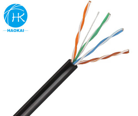 환경 친화적 인 PVC 재킷 UTP CAT5E LAN 케이블 실내 네트워크 케이블 300m