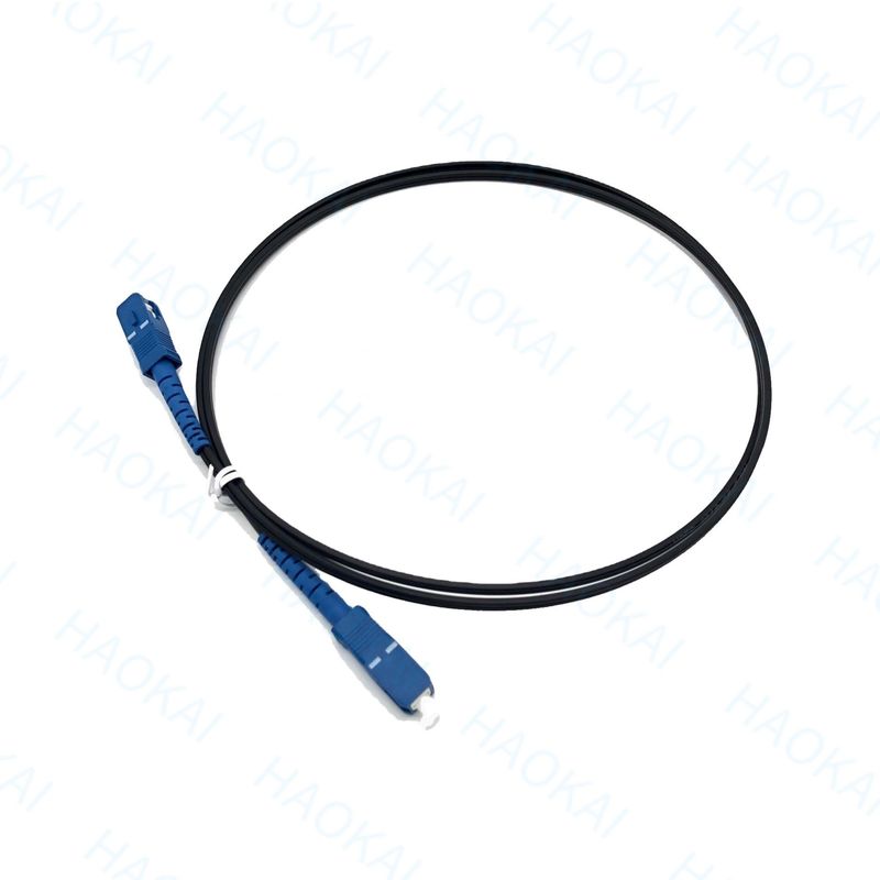 FTTH 드롭 파이버 패치 코드 SC APC FC ST LC 스틸 와이어 FRP 데이터 센터 시스템